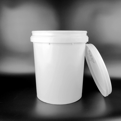 ISO9001 Standard White 5 Gallon Storage Bucket With Lid