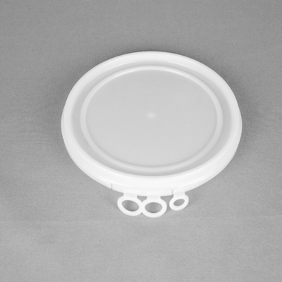 33oz 1 Litre Clear Plastic Buckets With Lids Screen Printing