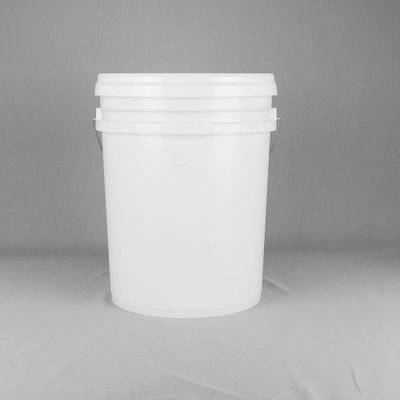 Gasket Included 5 Gallon Plastic Buckets with 20L Capacity and 11.5 Inch Diameter