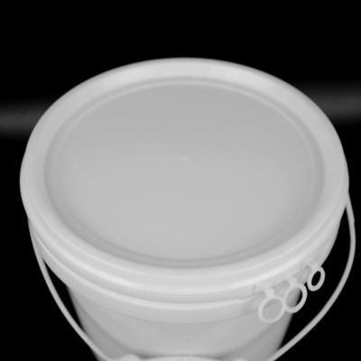 Screen Printing Round Plastic Bucket with 3L Capacity and Heat Transfer Printing