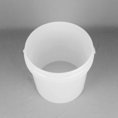 8L Round  2 Gallon Plastic Containers With Lids , Two Gallon Plastic Buckets