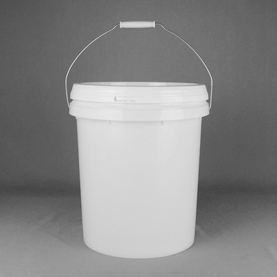 Stackable Five Gallon Plastic Pails 20Liter Capacity For Various Applications