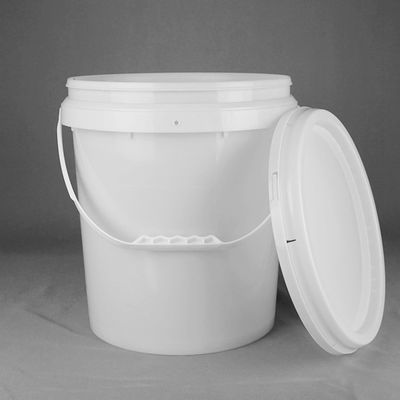 FDA Standard 18L Round Plastic Bucket Round Plastic Storage Containers