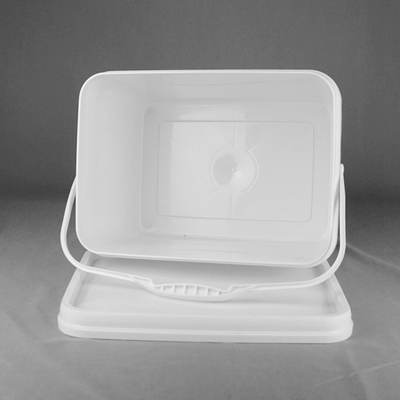 5 Gallon 20 Litre Square Plastic Buckets With Lid Food Industry