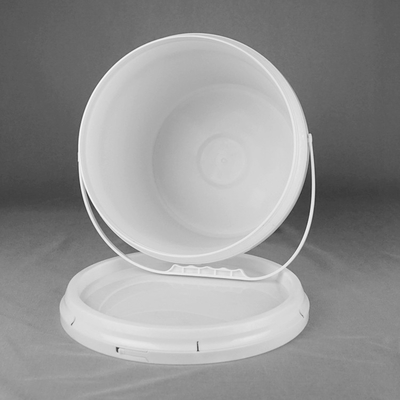 OEM Service Food Grade Round Plastic Bucket 10 Liter For Liquid