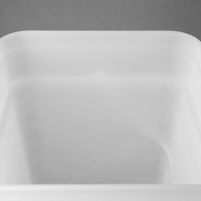 PP Square Plastic Vessel Impact Resistant Food Grade 100% Raw Materials