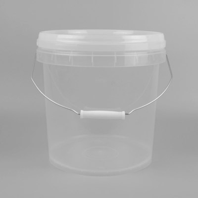 25*23*27cm Transparent Plastic Bucket 10L Plastic Bucket With Lid