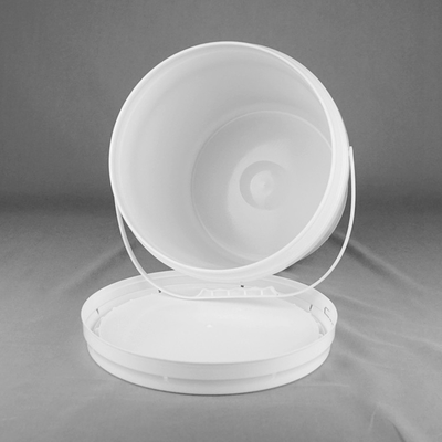 Thermal Transfer HDPE White Round Plastic Barrel For Latex Paint Color