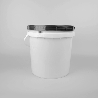 Sea Food Packaging Plastic Food Bucket 8L 25cm Height With Screw Lid