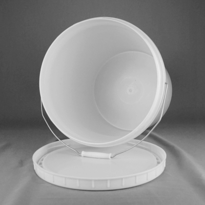 Screw Cap Round Plastic Packaging Bucket Reusable 30L