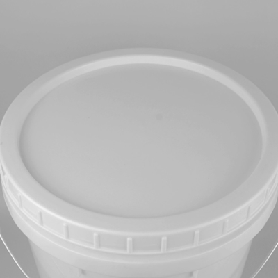 Food Grade PP Transparent Plastic Bucket 32cm DIA For Pet Food