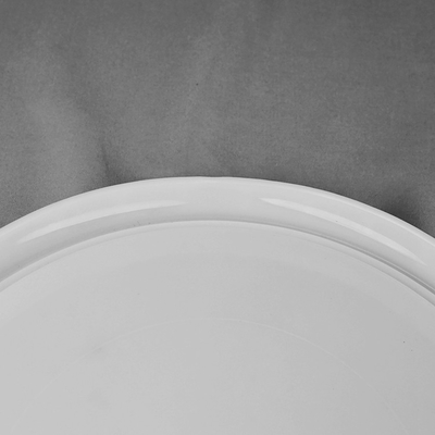 Round Paint Bucket 25L Plastic White Pail