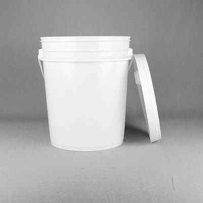 28*26*34cm 18L Plastic Paint Pail Round Paint Bucket Durable With Lid And Handle Tool