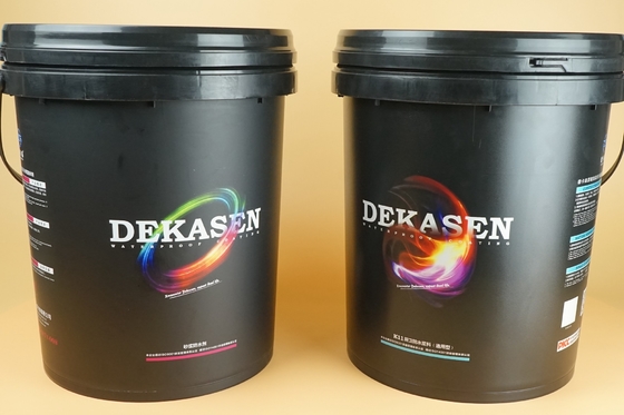 1.2KG Plastic Paint Bucket 1 Gallon Capacity with Handle and Lid Guaranteed