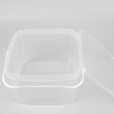 20cm Clear Plastic Ice Buckets