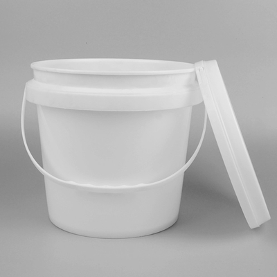 5L PP Polypropylene Small Chemical Bucket Round With Handles