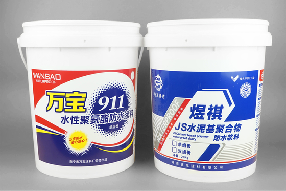 20L Leak Proof  Plastic Paint Bucket Large Capacity With SGS