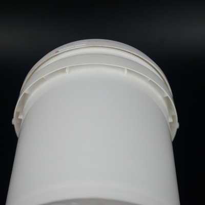 Food Grade Plastic Pail Bucket White Round 3 Liters