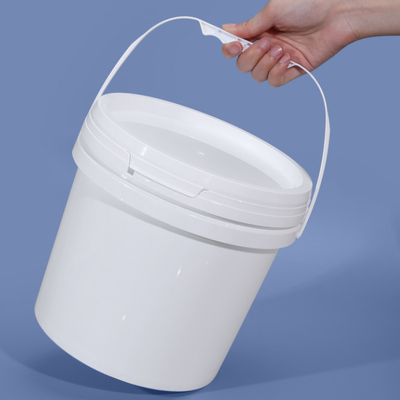 Transparent Plastic Storage Bucket With Handle Capacity 0.2L-20L